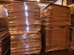 Cardboard Boxes Skidded Cardboard Boxes Skidded